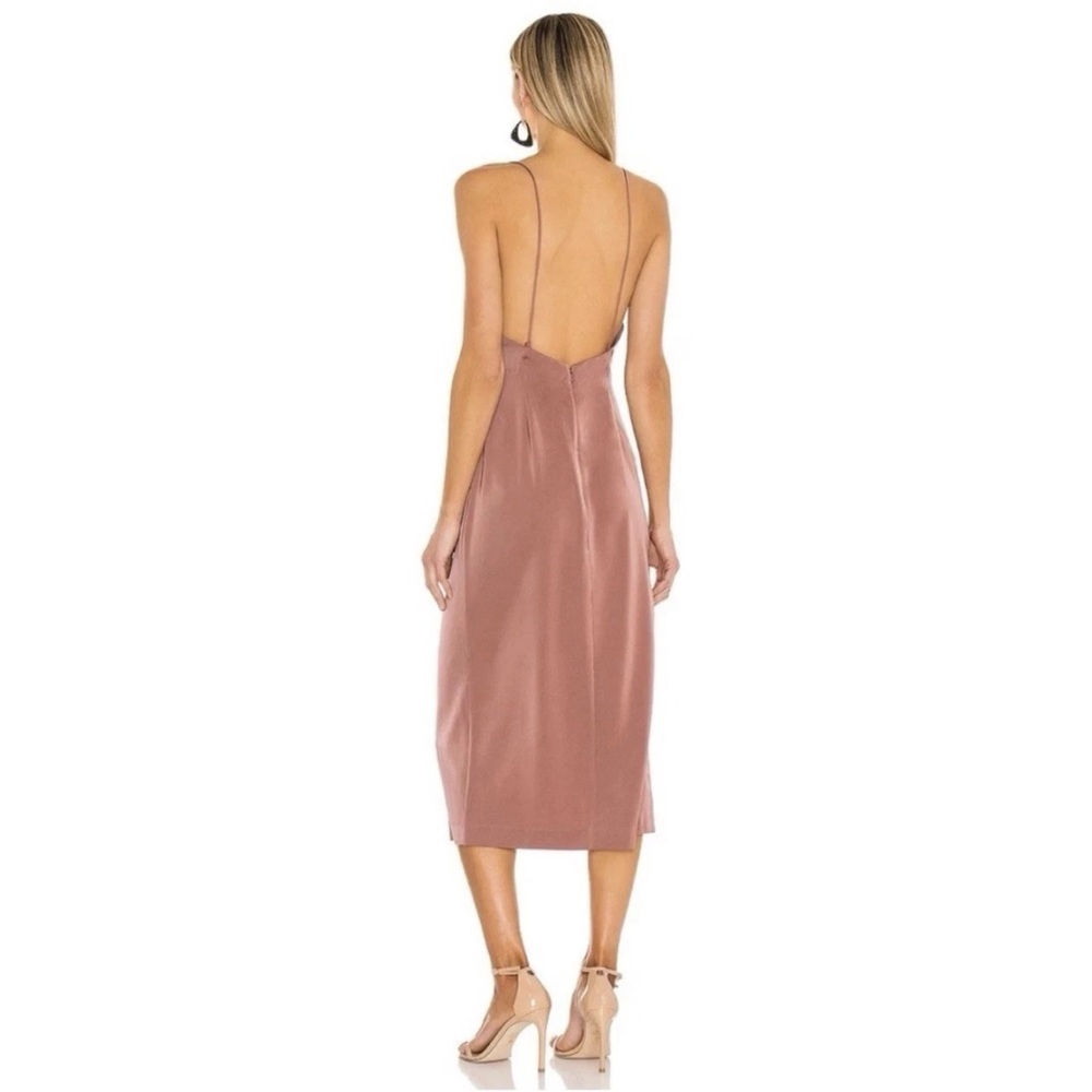NBD Malia Midi Slip Dress in Mauve Women’s Size Medium NWT Low Back - Picture 3 of 14